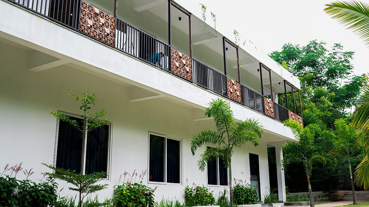 Harmony Deluxe Rooms at ForesTree Retreat Resort in Kanakapura Near Bangalore