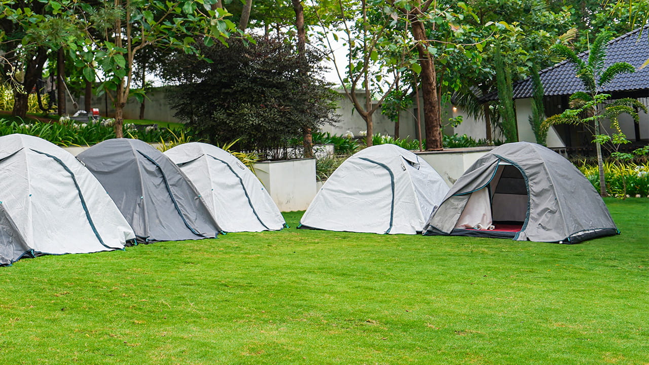 Luxury Glamping Tents at ForesTree Retreat Resort in Kanakapura Near Bangalore
