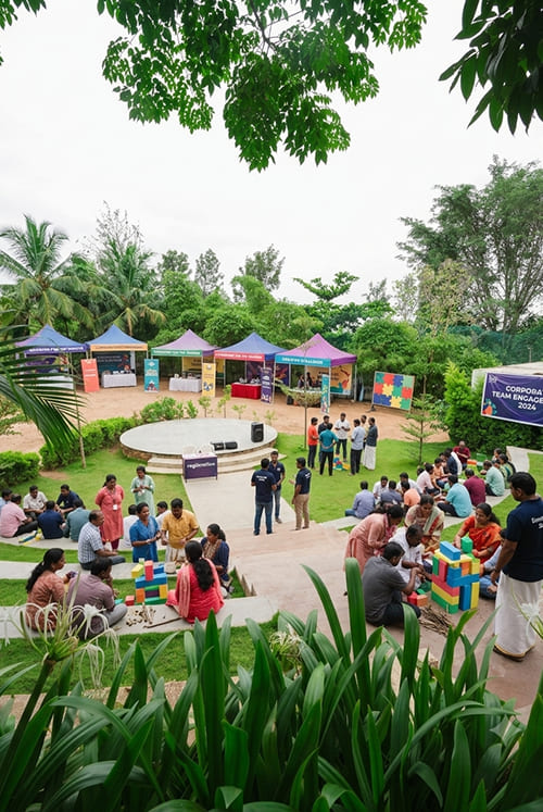 Corporate Engagement Activities at ForesTree Retreat Resort in Kanakapura Near Bangalore